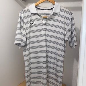 Nike Dry Fit Striped Polo